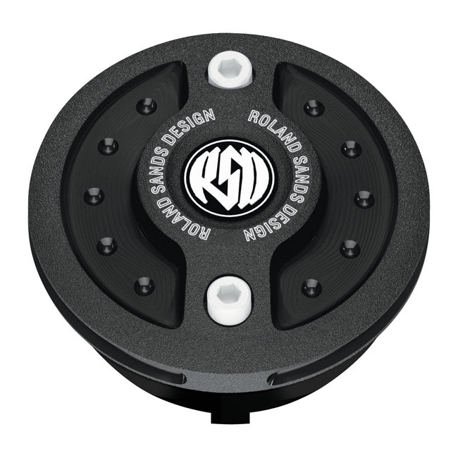 RSD Radial Gas Cap Black Ops for 96-20 H-D With Screw-In Gas Caps