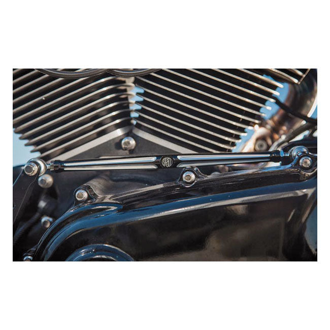Roland Sands Design Contrast Cut Moto Shift Linkage Rod for Various Various Harley-Davidson Motorcycles (See Fitment List)
