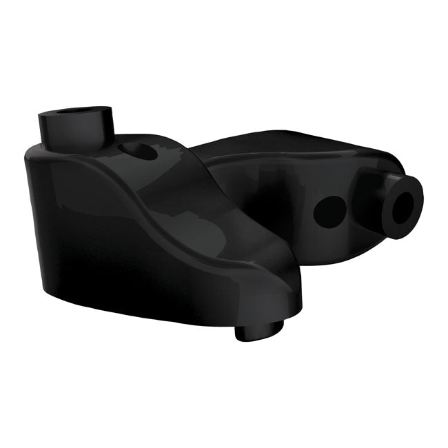 Roland Sands Design Tracker Turn Signal Fender Strut Mount Set. Black – FXST; FXD; XL Sportster