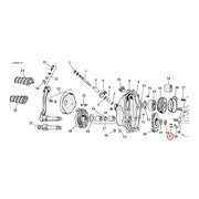MCS Screw, Countersunk Head. Bumper Plate Kickstarter – 1941–1969 FL; 1971–1980 FX