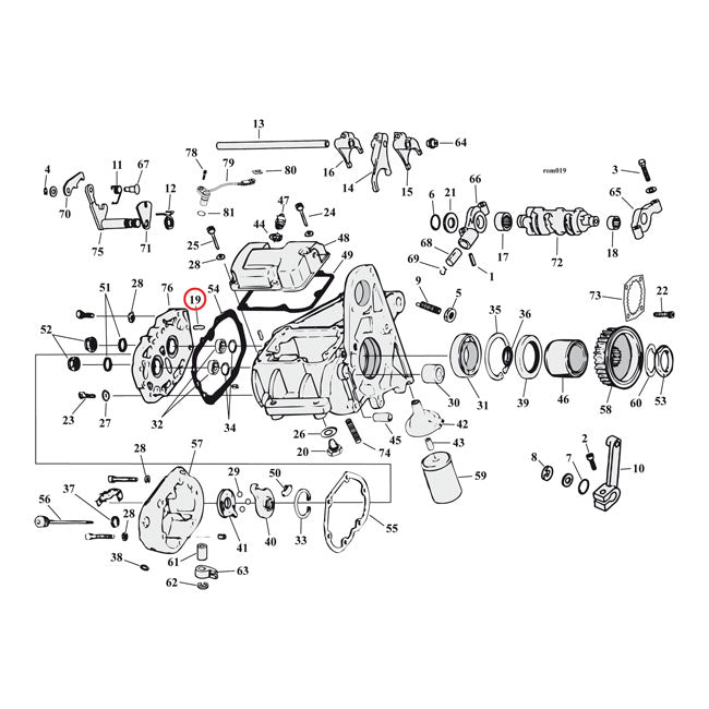 MCS Dowel Pin – Transmission Housing: 1941–1986 4-Speed…