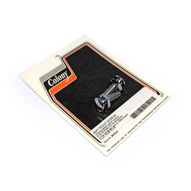 Colony Passenger Seat Mount Screw Set. Chrome – 1997–1999 FLSTS Springer; 1994–1998 FLHR…
