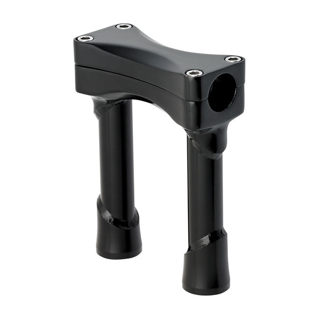 Biltwell Murdock O/S straight risers 6" black 1 1/8" handlebars