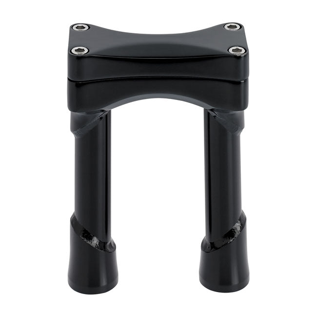 Biltwell Murdock O/S straight risers 6" black 1 1/8" handlebars
