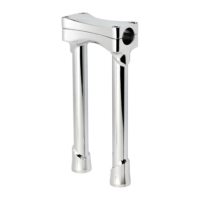 Biltwell Murdock O/S straight risers 10" chrome 1 1/8" handlebars