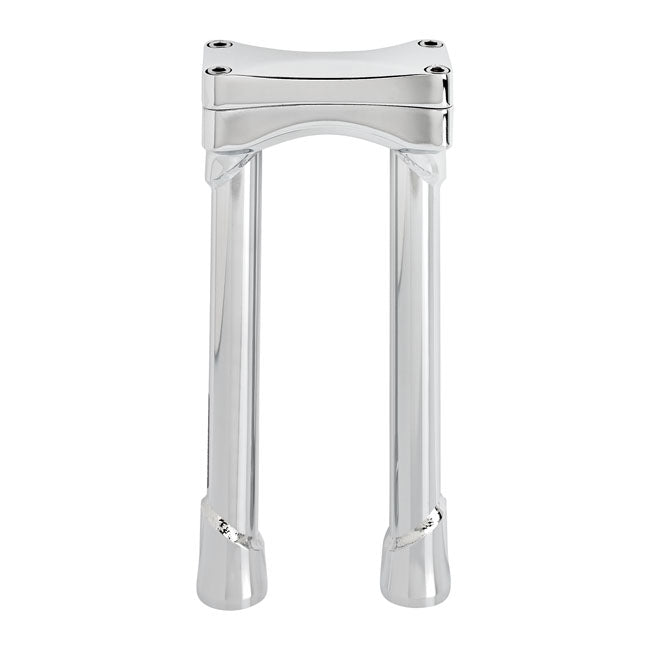 Biltwell Murdock O/S straight risers 10" chrome 1 1/8" handlebars