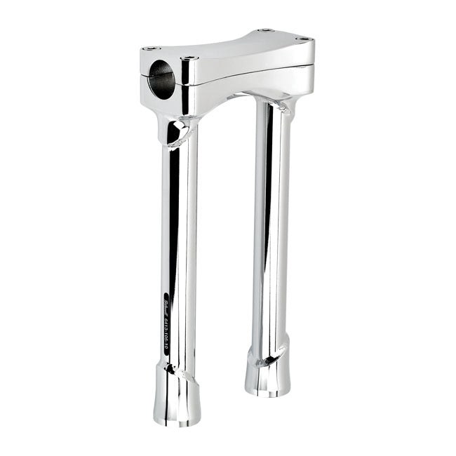 Biltwell Murdock O/S straight risers 10" chrome 1 1/8" handlebars