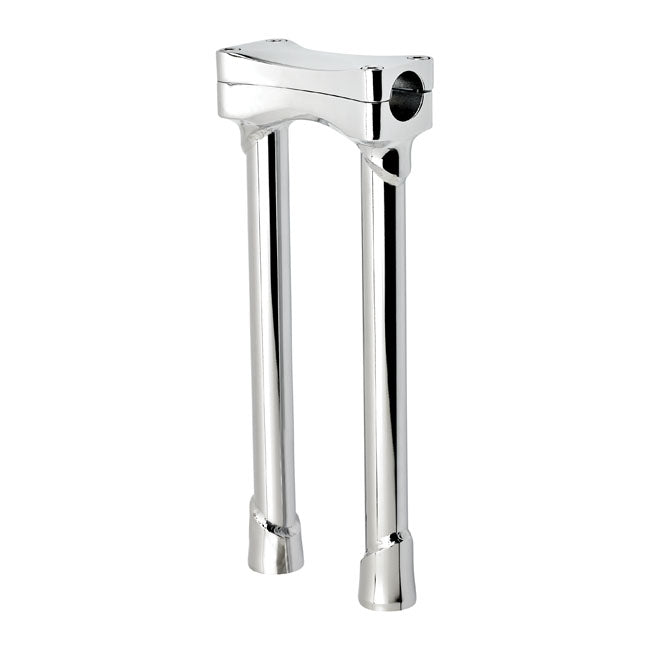 Biltwell Murdock O/S straight risers 12" chrome 1 1/8" handlebars