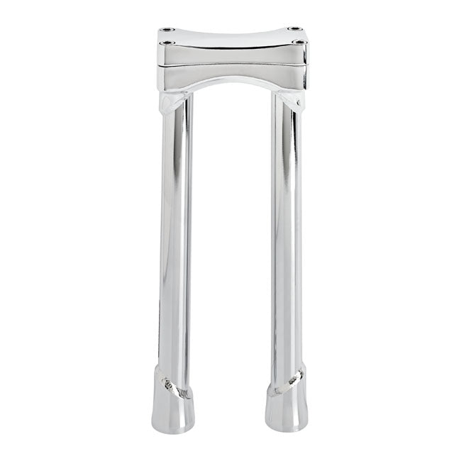 Biltwell Murdock O/S straight risers 12" chrome 1 1/8" handlebars