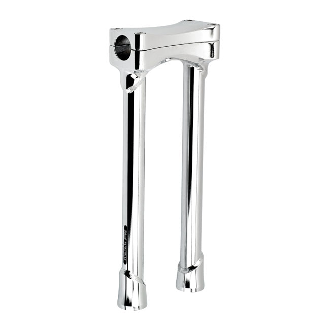 Biltwell Murdock O/S straight risers 12" chrome 1 1/8" handlebars