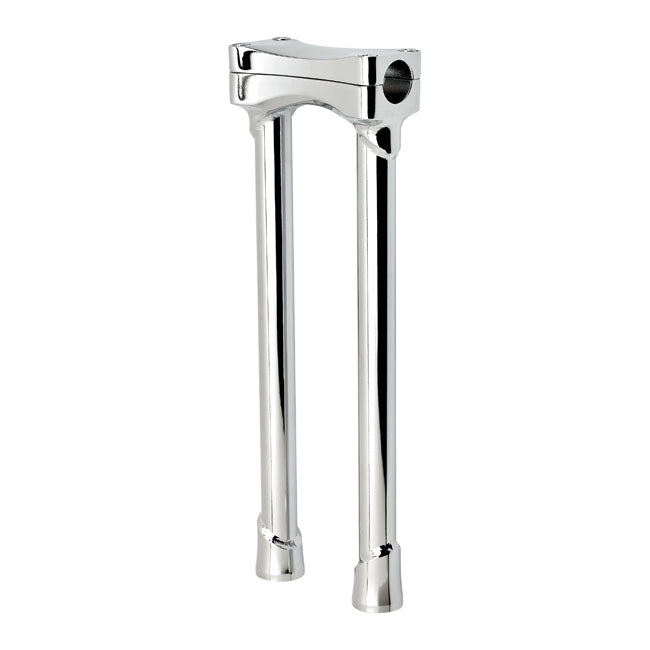 Biltwell Murdock O/S straight risers 14" chrome 1 1/8" handlebars