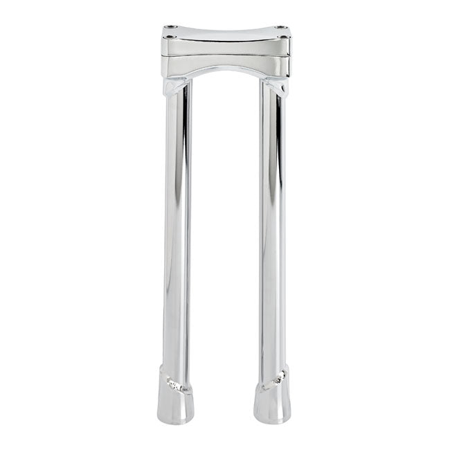 Biltwell Murdock O/S straight risers 14" chrome 1 1/8" handlebars