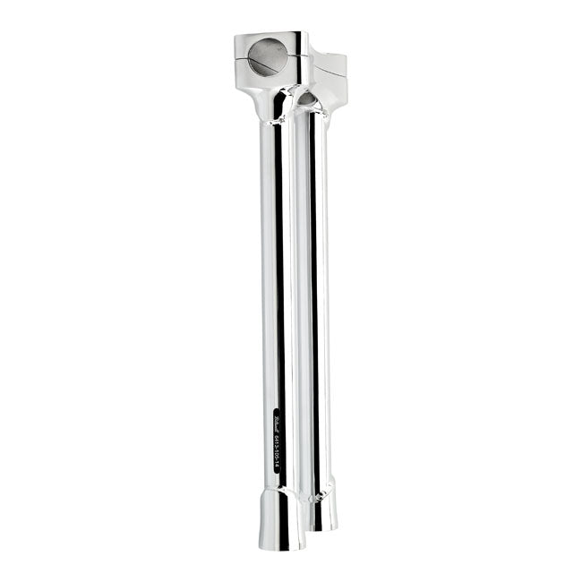 Biltwell Murdock O/S straight risers 14" chrome 1 1/8" handlebars