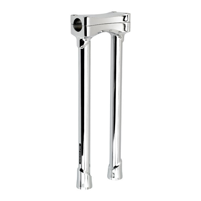 Biltwell Murdock O/S straight risers 14" chrome 1 1/8" handlebars