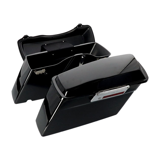 MCS Standard Saddlebag Set. Black – 1994–2013 FLT/Touring