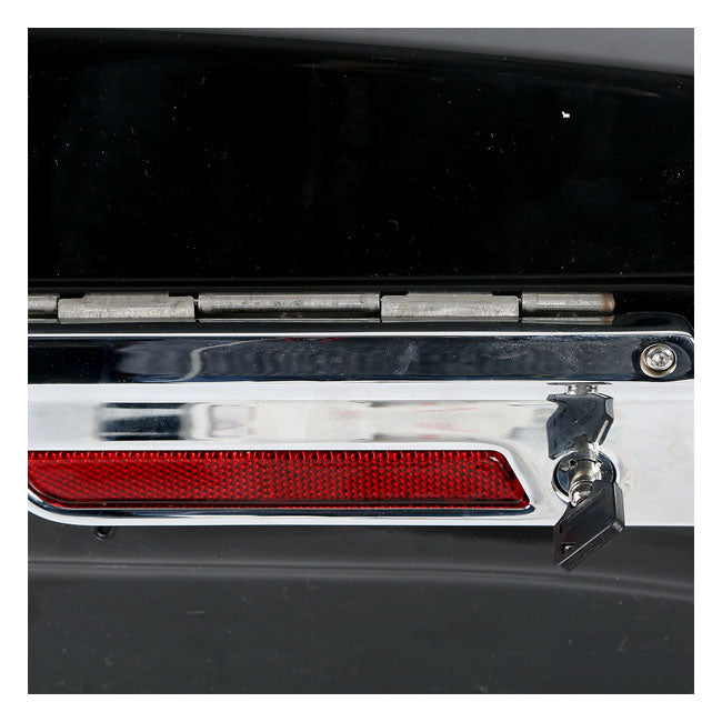MCS 5" Down Extended Saddlebag Set. Black – 1994–2013 FLT/Touring