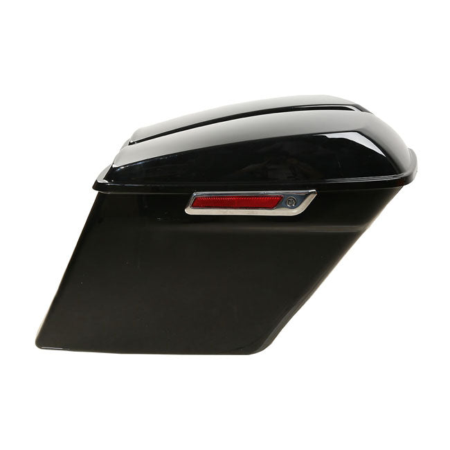 MCS 5" Down Extended Saddlebag Set. Black – 2014–2025 FLT/Touring