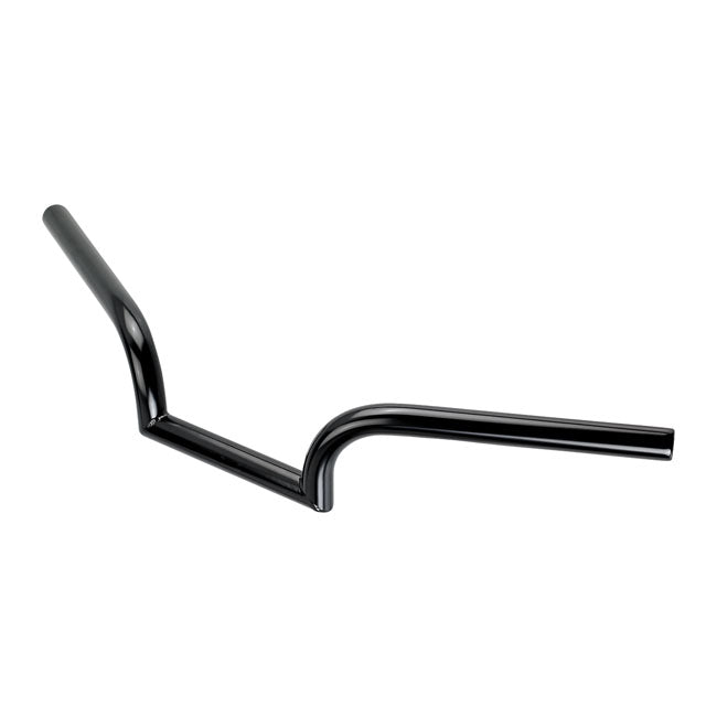 Biltwell Mustache handlebar black 82-22 H-D (excl. 08-22 e-throttle) with 1" I.D. risers