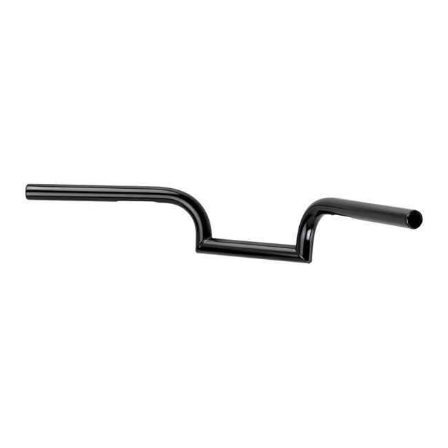 Biltwell Mustache handlebar black 82-22 H-D (excl. 08-22 e-throttle) with 1" I.D. risers