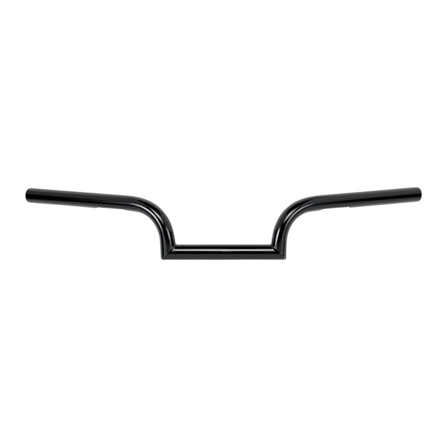 Biltwell Mustache handlebar black 82-22 H-D (excl. 08-22 e-throttle) with 1" I.D. risers