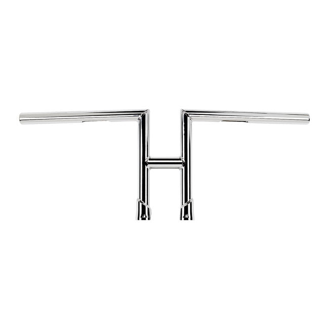 Biltwell H2-bar handlebar chrome 82-22 H-D (excl. 08-22 e-throttle) with 3-1/2" mount bolt spacing