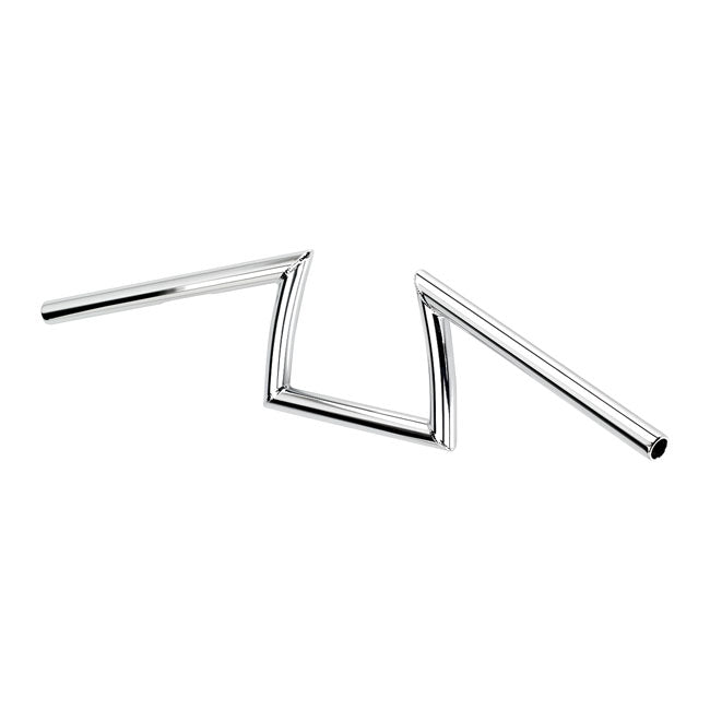 Biltwell Keystone handlebar. 1" chrome 82-22 H-D (excl. 08-22 e-throttle) with 1" ID risers