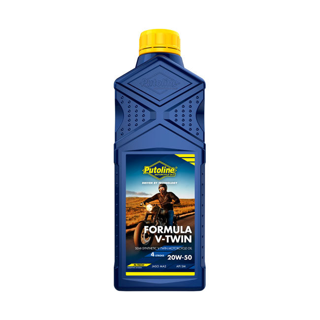 Putoline Formula V-Twin 20W-50 Motor Oil. 1 Liter