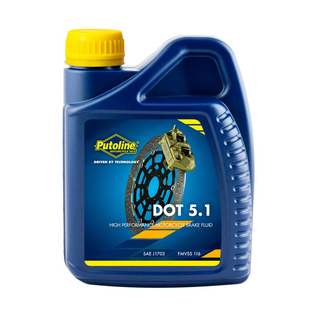 Putoline DOT 5.1 Brake Fluid. 500cc