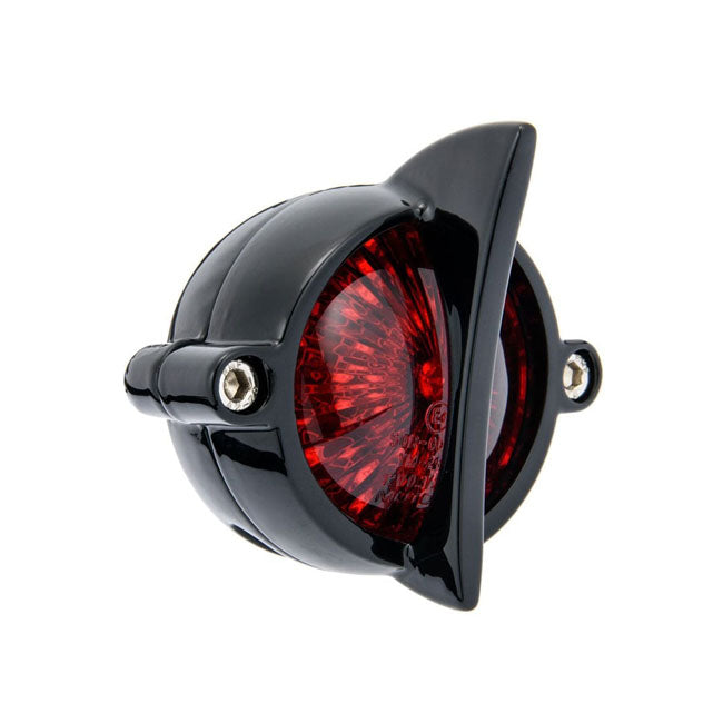 Motone Cuda Taillight. Black, No Bracket. ECE – Universal