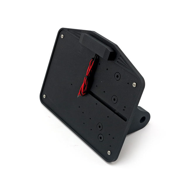 CPV Dyna Shock Mount License Plate Bracket Kit EU. Black – 1991–2017 Dyna. Shock Mount