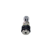 MCS Screw-in Tubeless Valve Stem. Chrome Hex Cap