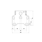 Zieger Under Fender License Plate Bracket Kit. X-Line4 – Universal