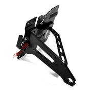Zieger Side Mount License Plate Bracket Kit. Black – 1984–2007 Softail
