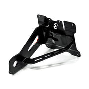 Zieger Side Mount License Plate Bracket Kit. Black – 2008–2017 Softail