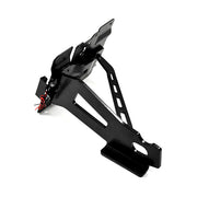 Zieger Side Mount License Plate Bracket Kit. Black – 2004–2022 XL Sportster