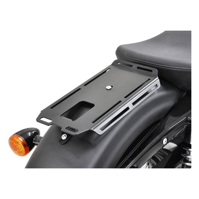 Zieger XL Sportster Luggage Rack. Black – Most XL Sportster Models