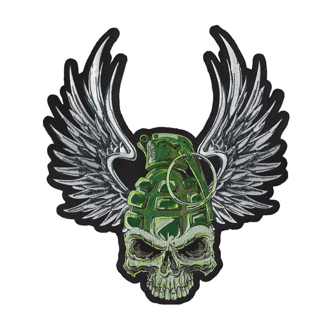 Lethal Threat Grenade Skull Patch