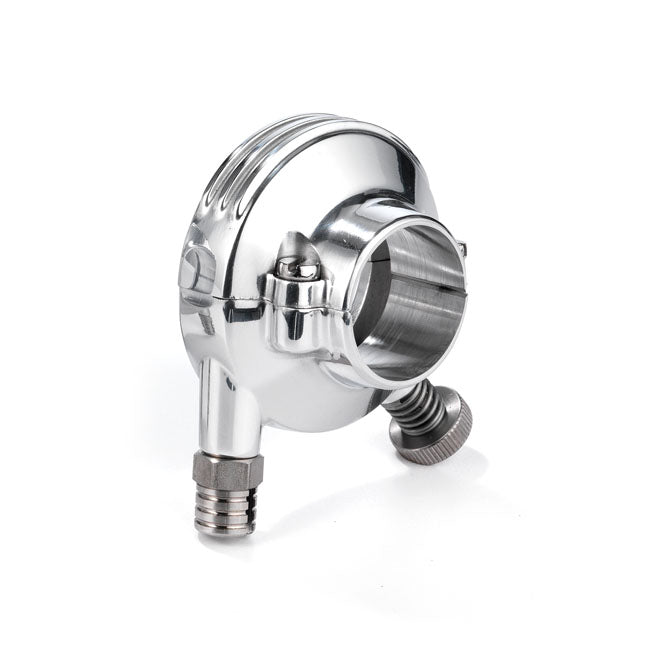 Kustom Tech K-Tech 1" Deluxe Throttle Housing. Polished Aluminum – 1" / 25.4mm Handlebars