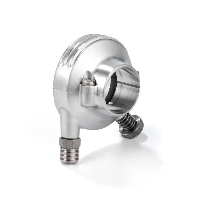 Kustom Tech K-Tech 1" Deluxe Throttle Housing. Satin Aluminum – 1" / 25.4mm Handlebars