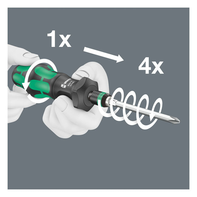 Wera Kraftform Kompakt Turbo 1. 19-Pc Bit Set – Phillips; Pozidriv; Torx® and Hex-plus…