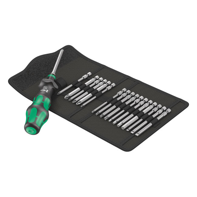 Wera Kraftform Kompakt Turbo 1. 19-Pc Bit Set – Phillips; Pozidriv; Torx® and Hex-plus…