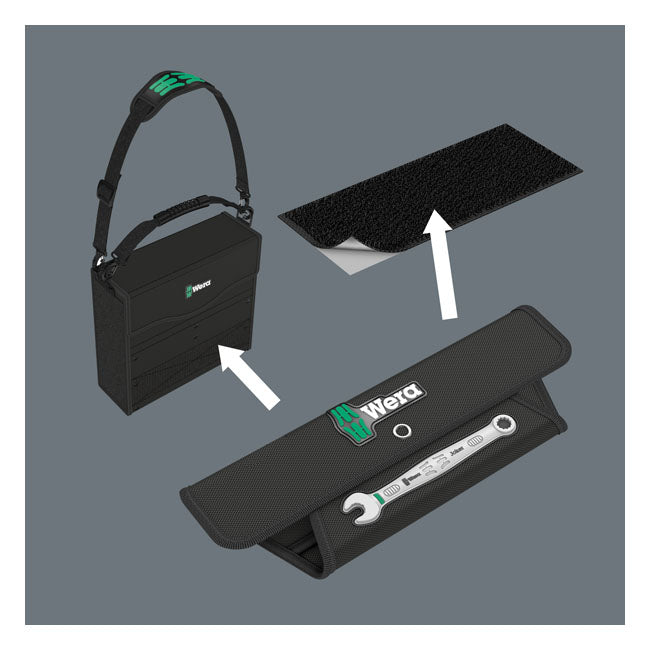 Wera Wrench Open/Box End Set 5-Pc Joker 6003 Series -US Size – Hexagon Screw Heads and Nuts