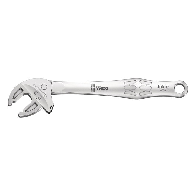 Wera Adjustable Wrench 16-19mm Joker L 6004 Series – Hexagon Screw Heads and Nuts