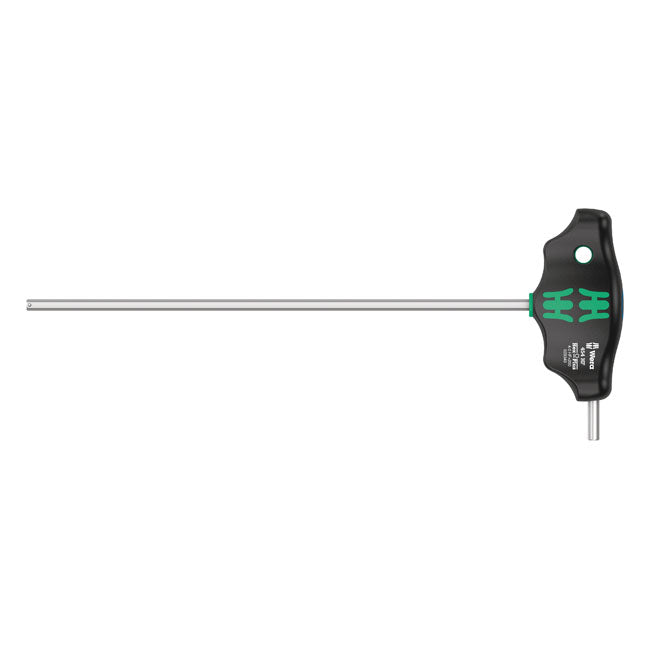 Wera HF T-handle Hexdriver Series 454 Size 4 – Hex Socket Head (Allen Head)