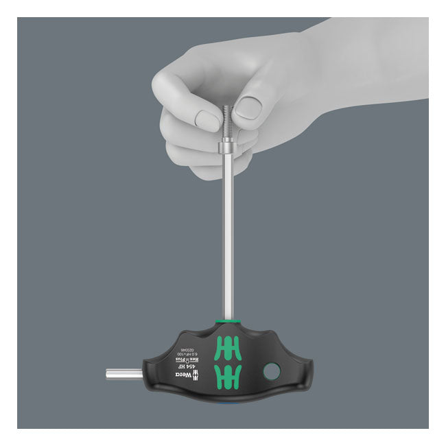 Wera HF T-handle Hexdriver Series 454 Size 5/32" – Hex Socket Head (Allen Head)