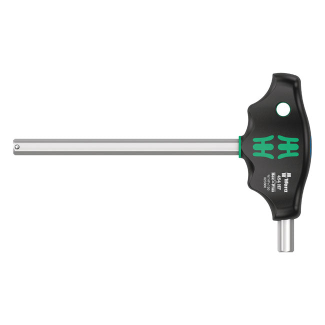 Wera HF T-handle Hexdriver Series 454 Size 3/8" – Hex Socket Head (Allen Head)