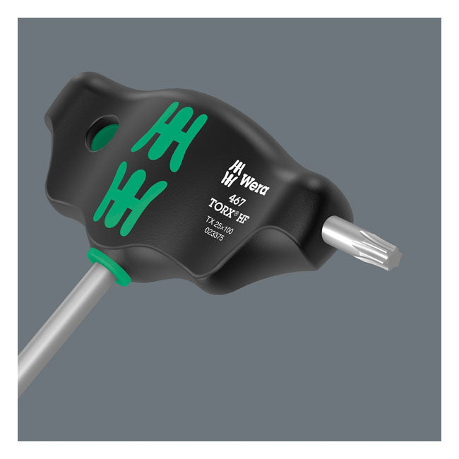 Wera HF T-handle TX7 Torx® Driver Series 467 – Torx® Screws