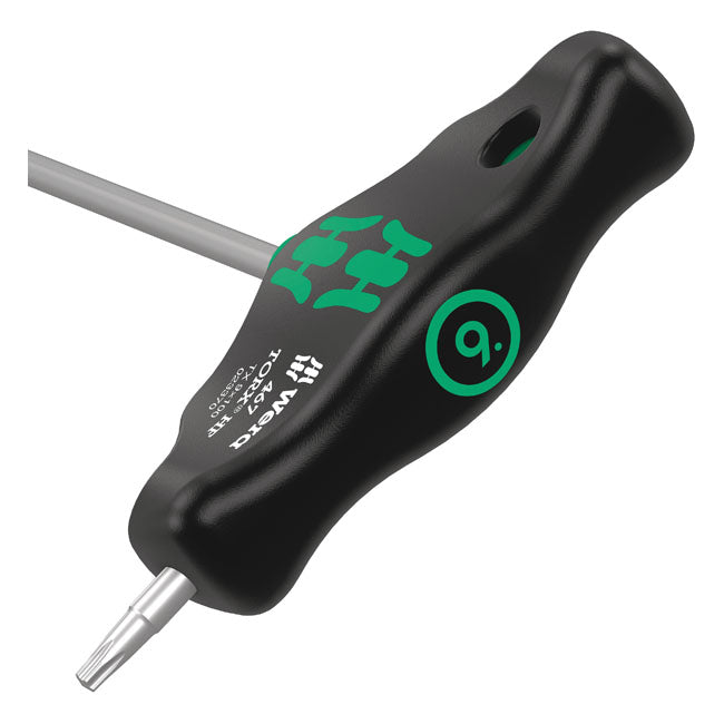 Wera HF T-handle TX9 Torx® Driver Series 467 – Torx® Screws