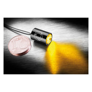 Kellermann Atto® Integral Turn Signal. Black, Clear Lens