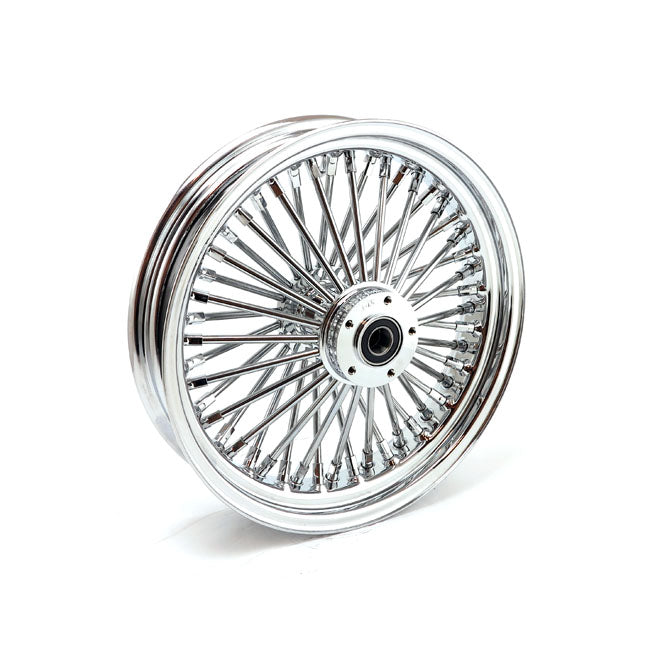 MCS Radial 48 Fat Spoke Front Wheel 3.50 X 16 SF Chrome – 2004–2005 FXDWG